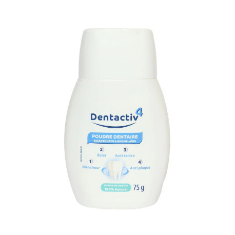 Dentactiv 4 Poudre dentaire 75 g Gilbert