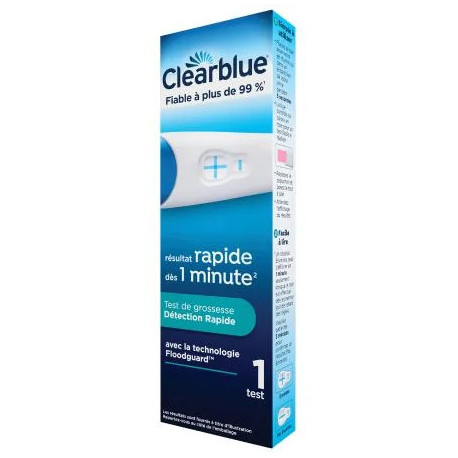 Test de Grossesse Détection rapide Clearblue x1