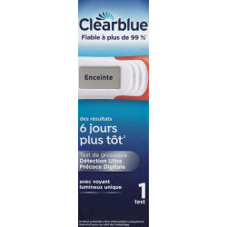 Test de Grossesse Digital Ultra Précoce Clearblue