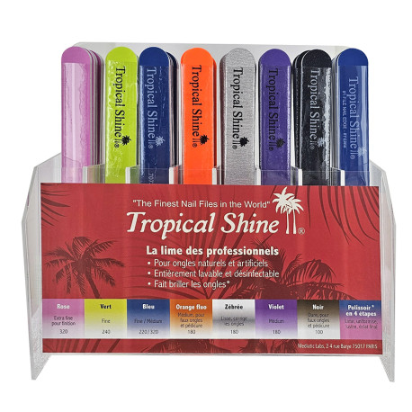 Lime à ongle Tropical Shine display