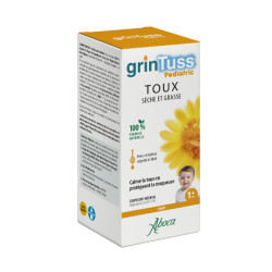 Grintuss Pédiatric Sirop Toux sèche et grasse Aboca