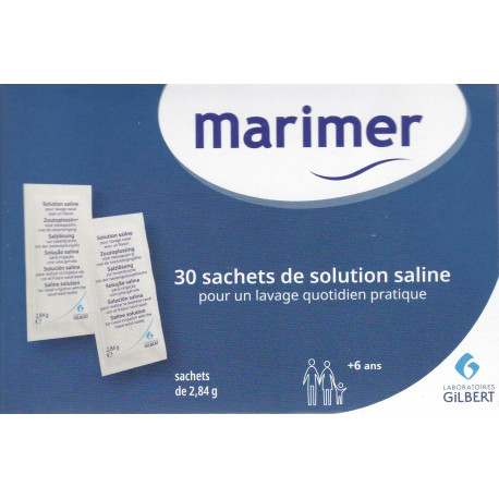 Marimer Sachets de solution saline Gilbert