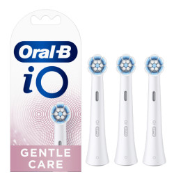 Gentle Care 3 Brossettes de recharge Oral-B IO