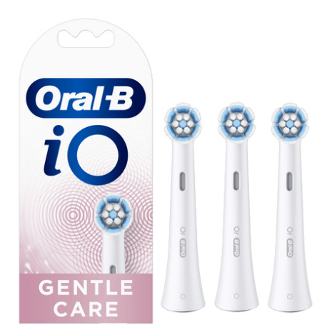 Gentle Care 3 Brossettes de recharge Oral-B IO