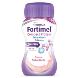 Fortimel Protein Sensation HP - HE 125 ml Fraise Givrée