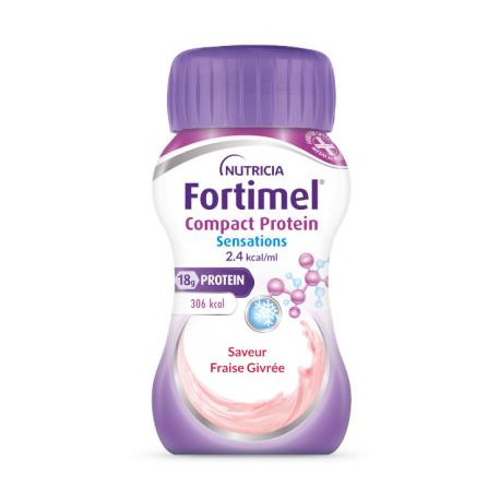 Fortimel Protein Sensation HP - HE 125 ml Fraise Givrée