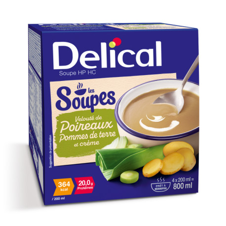 Delical Soupe HP HC 200 ml Poireaux