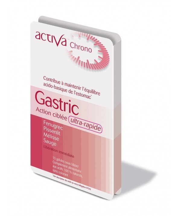 Activa Chrono Gastrique, Favorise Une Bonne Acidité Gastrique