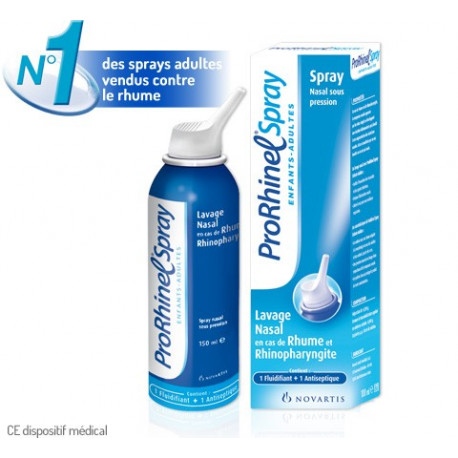 Prorhinel spray nourrissons & jeunes enfants 100ml - Pharmacie Cap3000