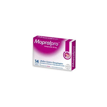 Mopralpro Omeprazole Mg Boite De 14 Comprimes Medicament
