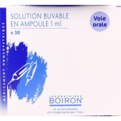 TRACHYTE  granules 4 CH, 8 DH, ampoules 8 DH Boiron