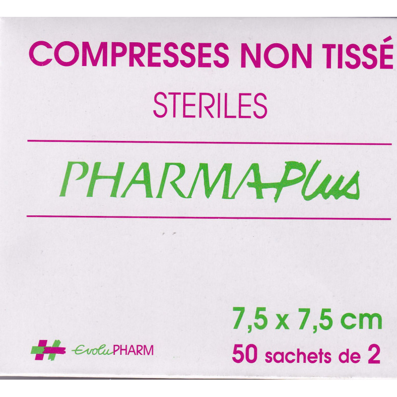 Santecare Compresse Stérile Non Tissé 7.5x7.5cm 10 Sachets